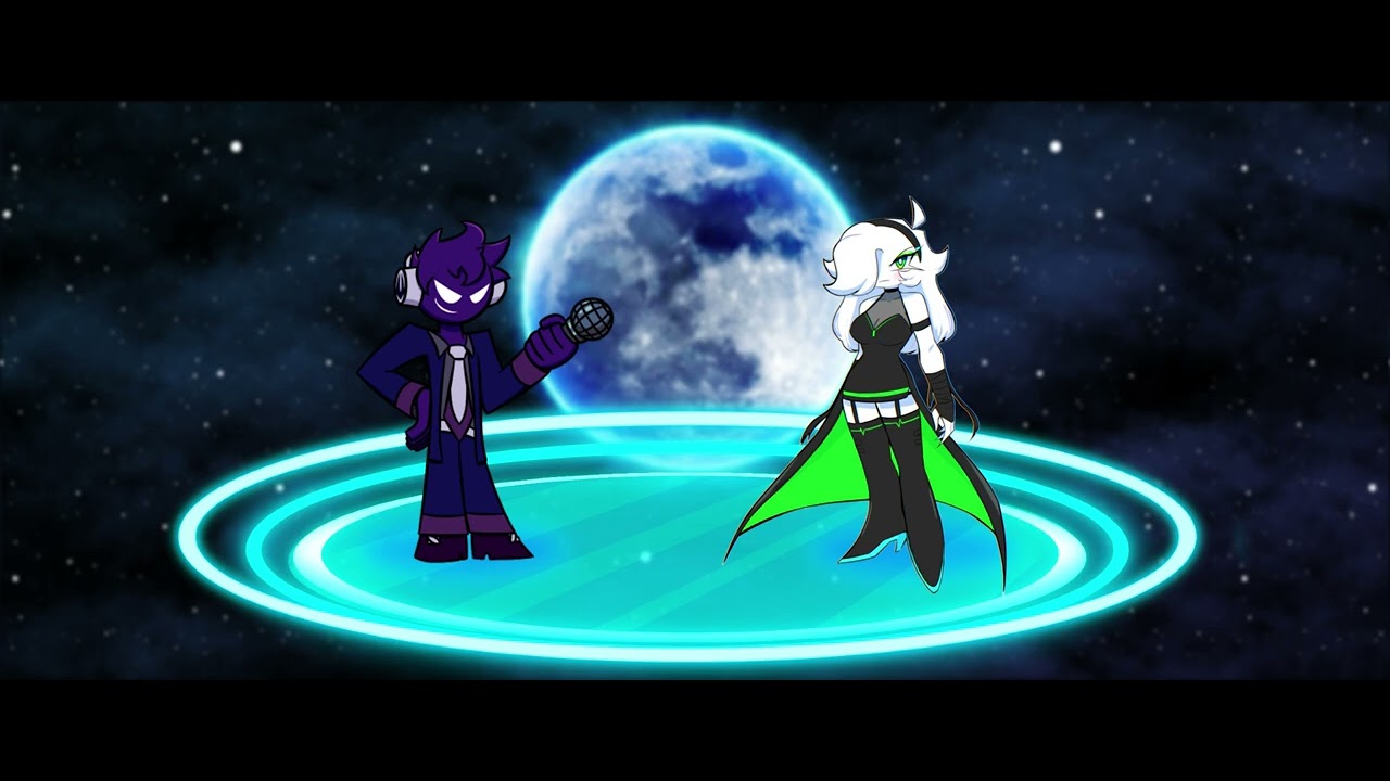 FNF เพลง Galaxia Void(New) vs Dira