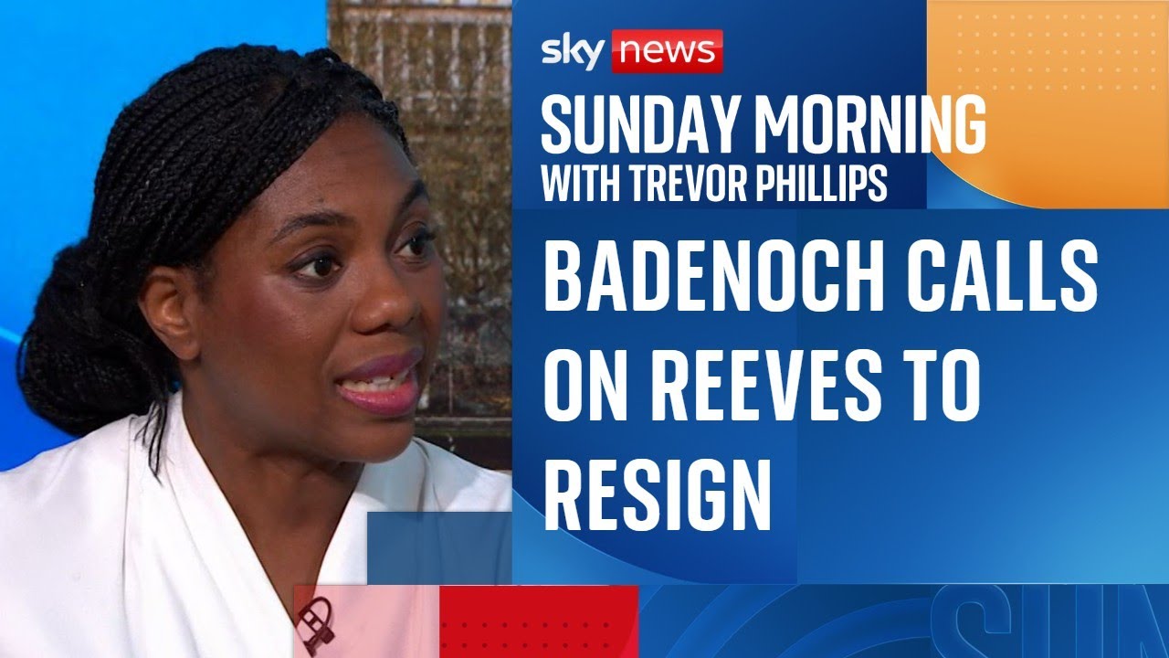 Badenoch calls on Reeves to resign after making 'a mess of the economy'