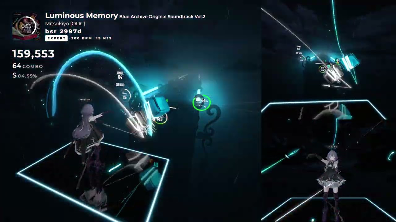 【BeatSaber】Luminous Memory_Mitsukiyo(Blue Archive)【expert】