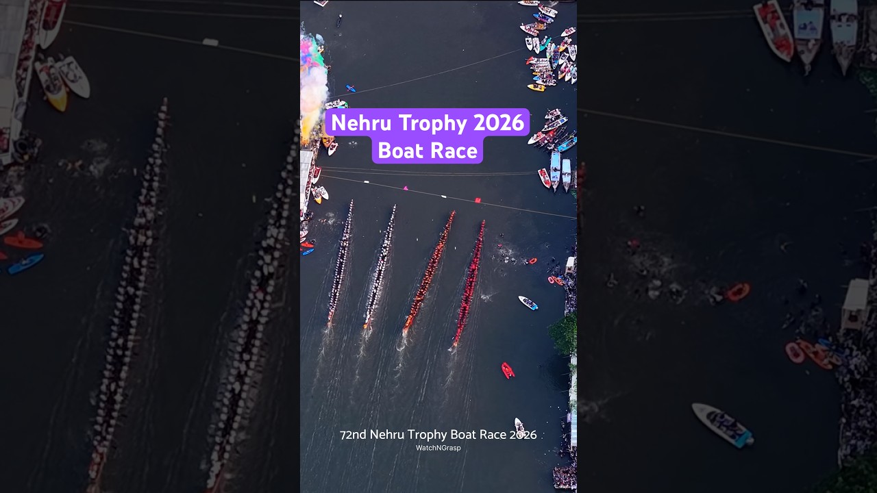 Nehru Trophy 2026 Winner Aroma Boat🔥| #shorts #shortvideo