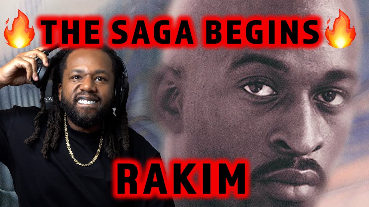 FIRST TIME HEARING Rakim - The Saga Begins REACTION