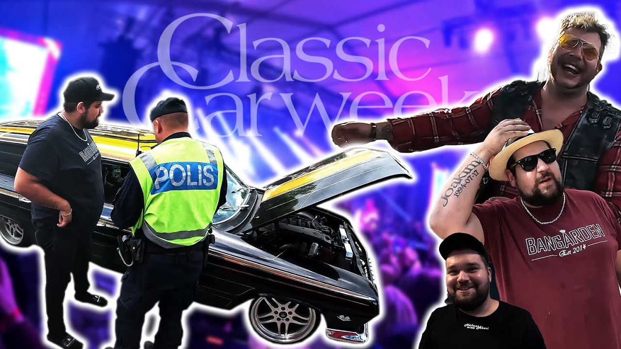 POLISEN GILLAR INTE MIN CHEVA! - Classic Car Week 2023