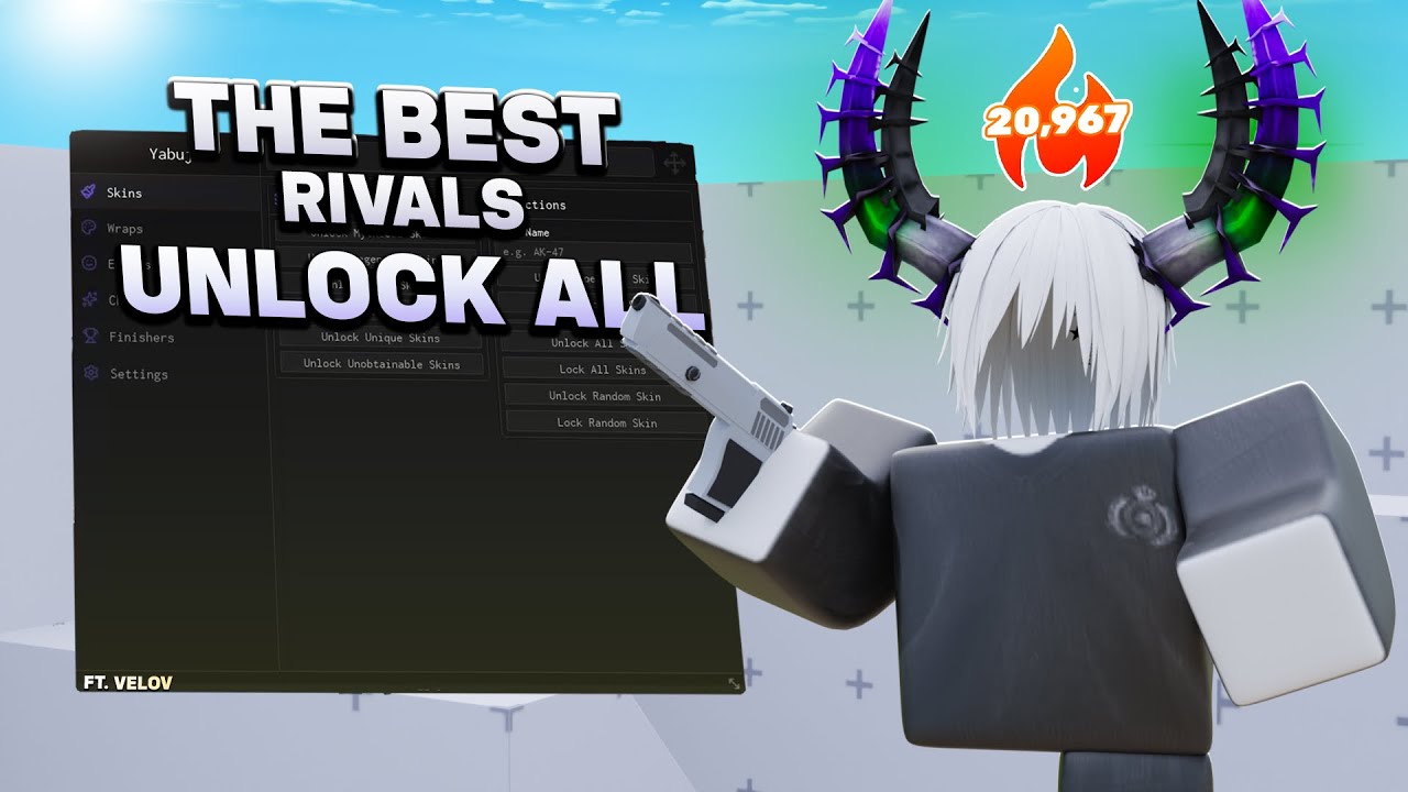 I Used The Best Roblox Rivals Unlock All...