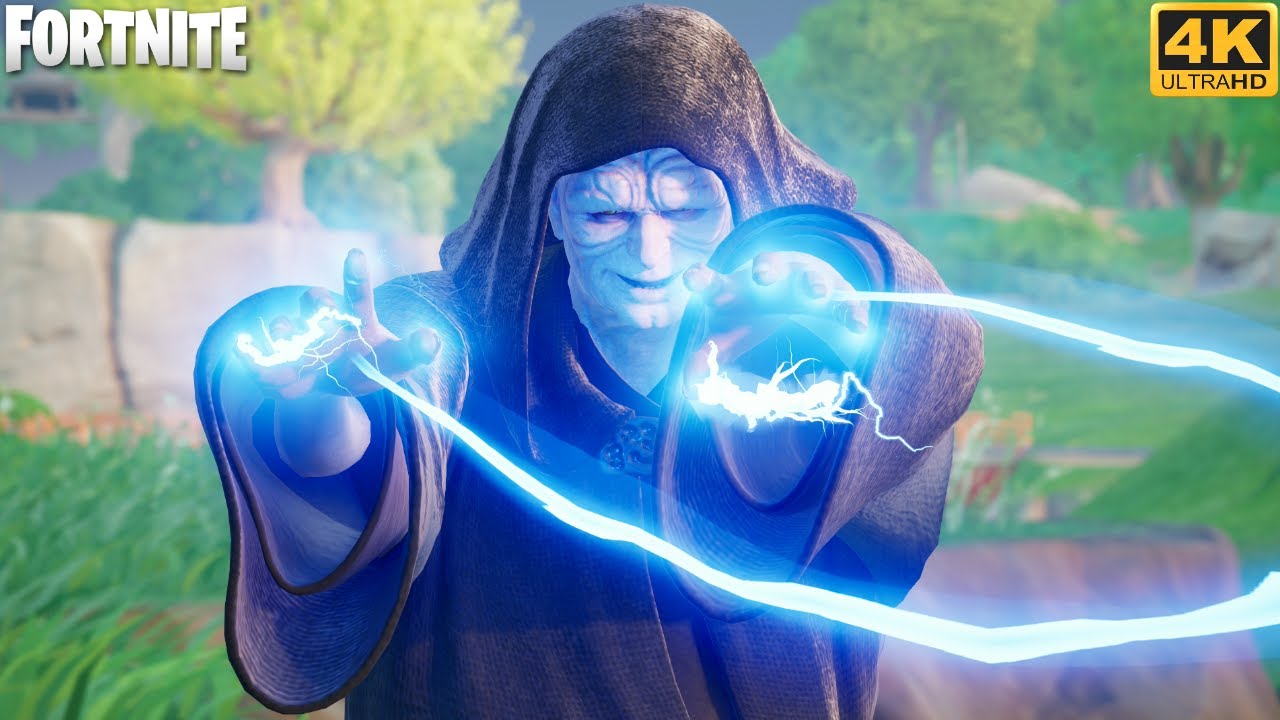 Emperor Palpatine Skin Gameplay - Fortnite (4K 60FPS)