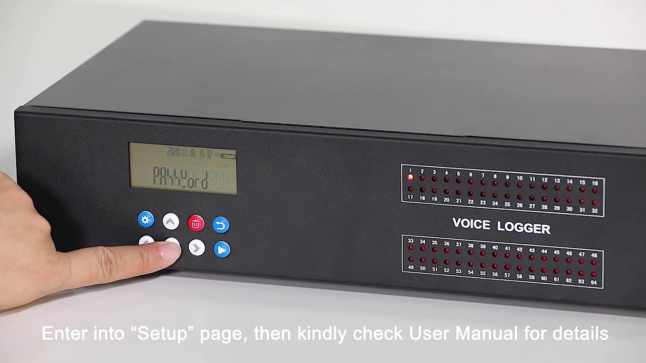 NAR7100 4ch 8ch 16ch 24ch 32ch 40ch 48ch 56ch 64ch Standalone HDD Voice Logger / Telephone Recorder
