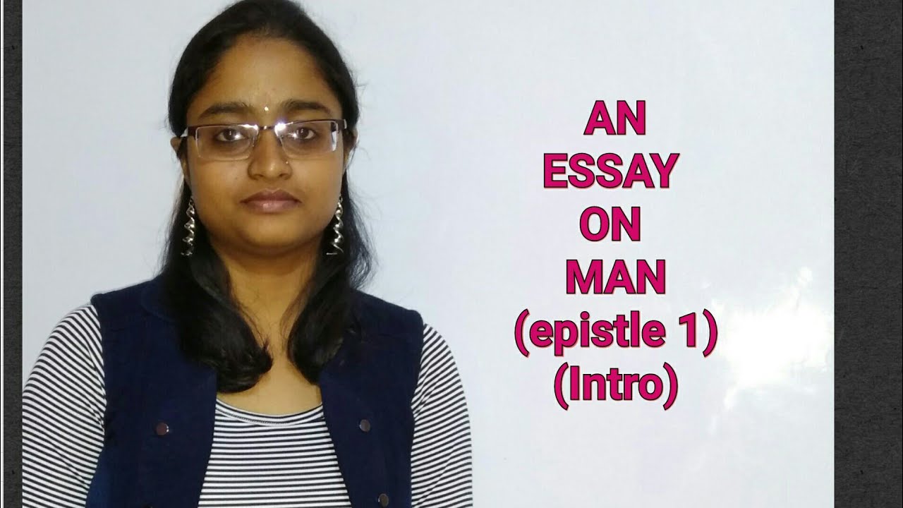 AN ESSAY ON MAN by Alexander Pope | EPISTLE 1| INTRODUCTION| LINES 1-16 |
