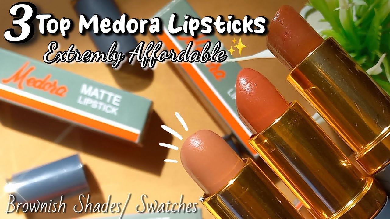 Affordable lipstick 💄 | Medora lipstick | medora brown shades | medora lipstick shades with number