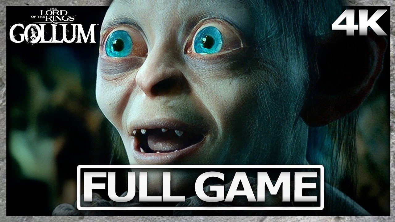 THE LORD OF THE RINGS: GOLLUM Full Gameplay Walkthrough / No Commentary 【FULL GAME】4K Ultra HD