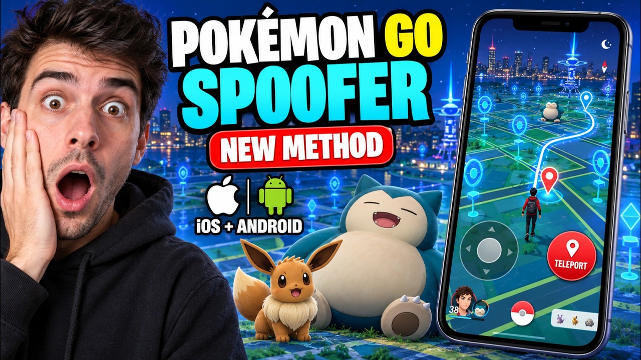 Pokemon GO Spoofer for iOS & Android 2026 📍 How to Spoof Pokemon GO Easily (NEW METHOD)