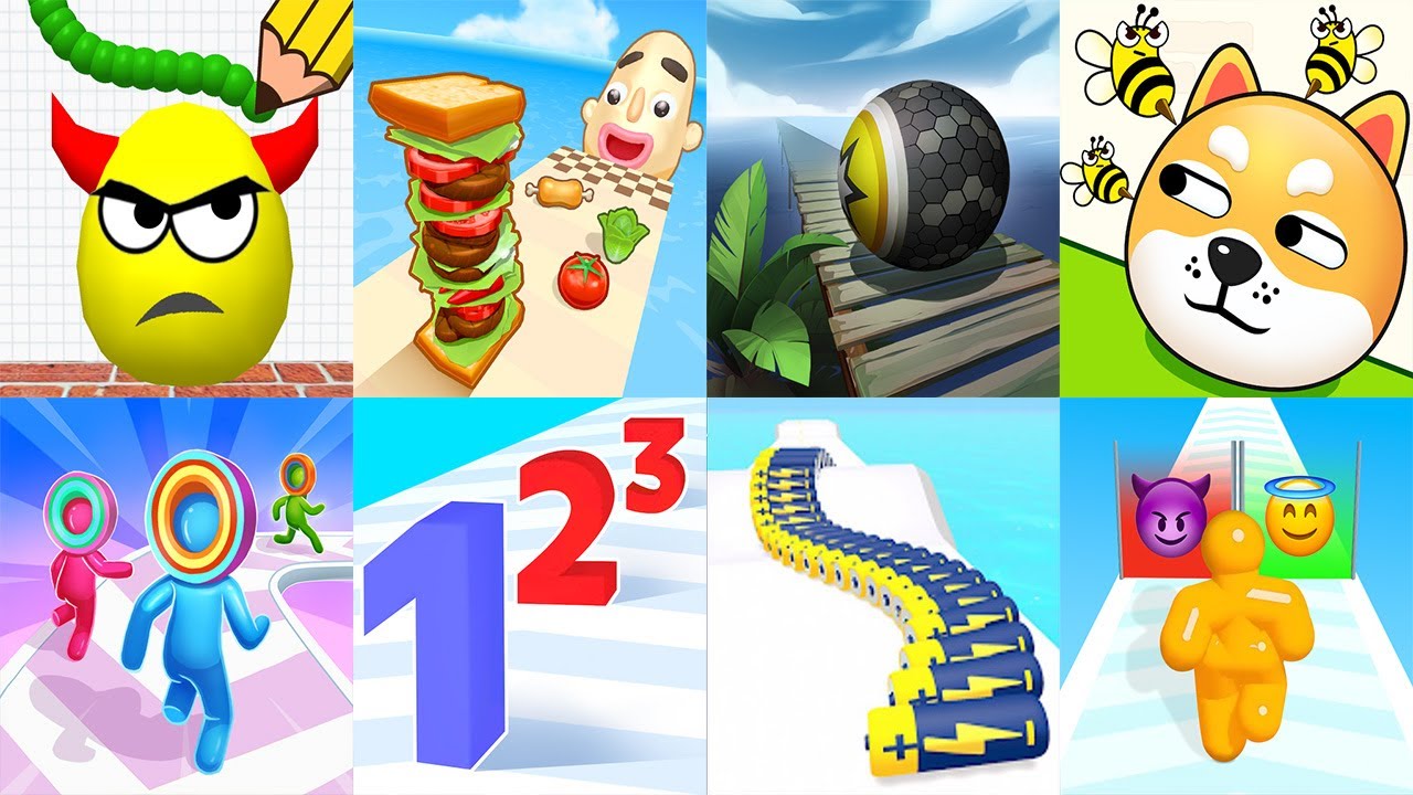 Going Balls, Juice Run, Draw to Smash, Save The Dog, Sandwich Runner 13062024192