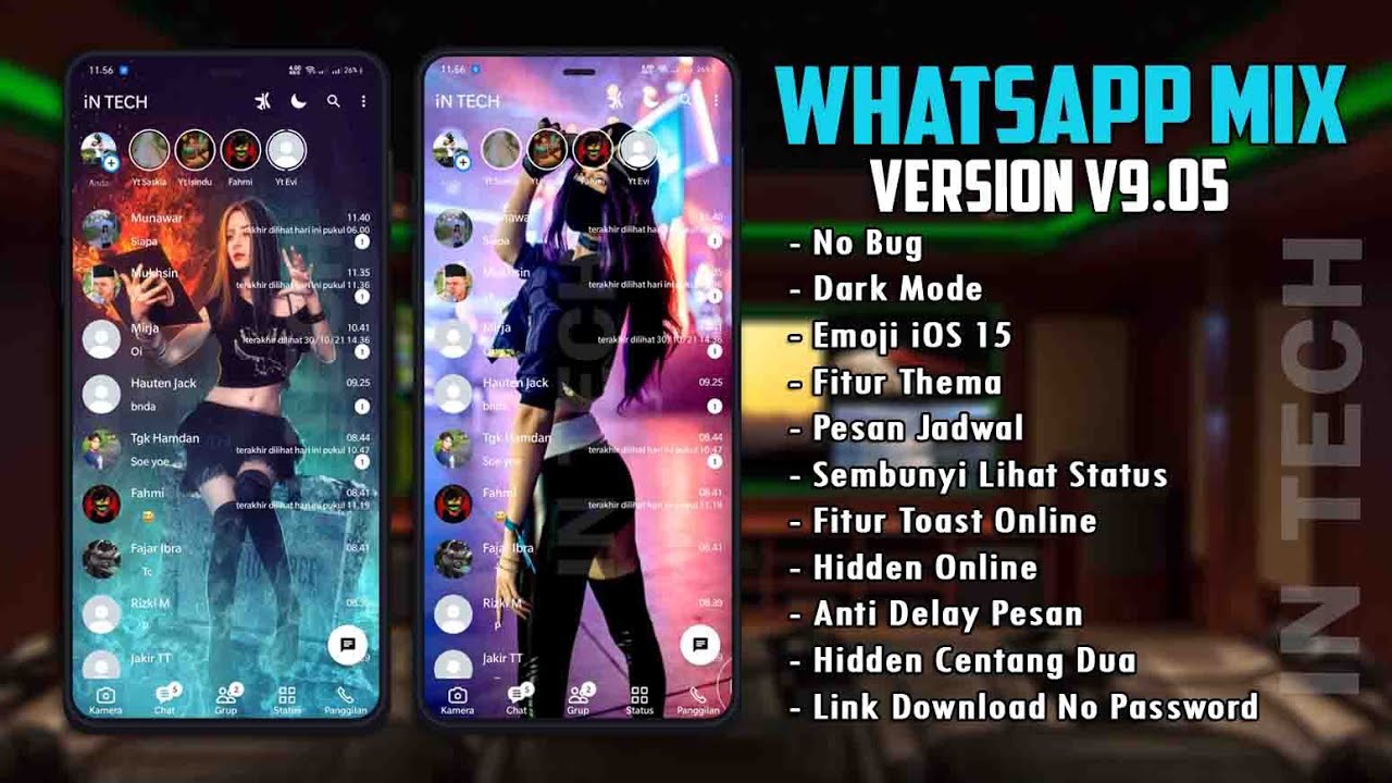 ✅UPDATE WA Mix Terbaru 2022 || WhatsApp Mix v9.21 Hadir Fitur Keren -Anti Kadaluarsa