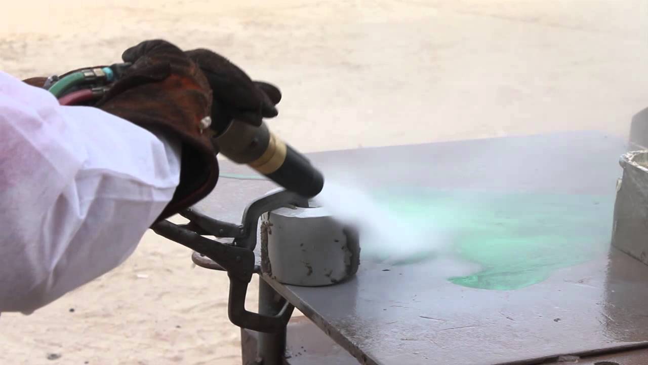 Dustless Blasting Industrial Strength Glue!