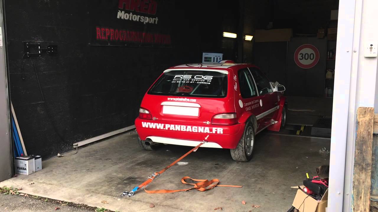 Banc de Puissance - Saxo 16S Rallye @ HRED Motorsport