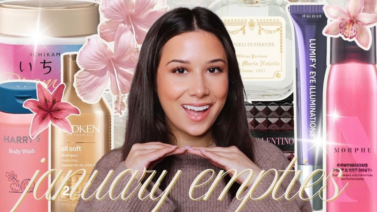 PROJECT PAN 2025 EMPTIES + UPDATE | products I've used up, would I recommend?