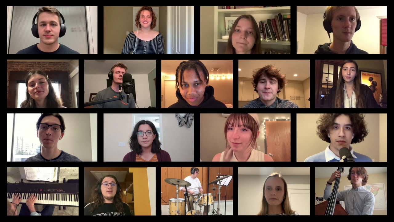 Virtual UNL Jazz Singers: 
