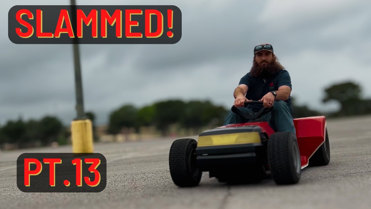 How To Lower a Lawn Tractor as Low as Possible Pt. 13