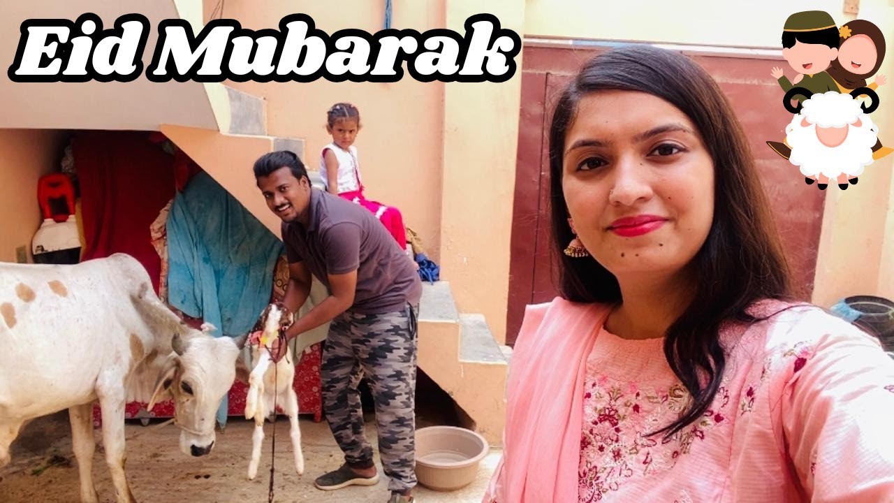 Eid Ul Adha Mubarak 💖 // Cow Or Meme Ki Fight Ho Gi 😅 // Cow Ro Rahi Thi 🥹