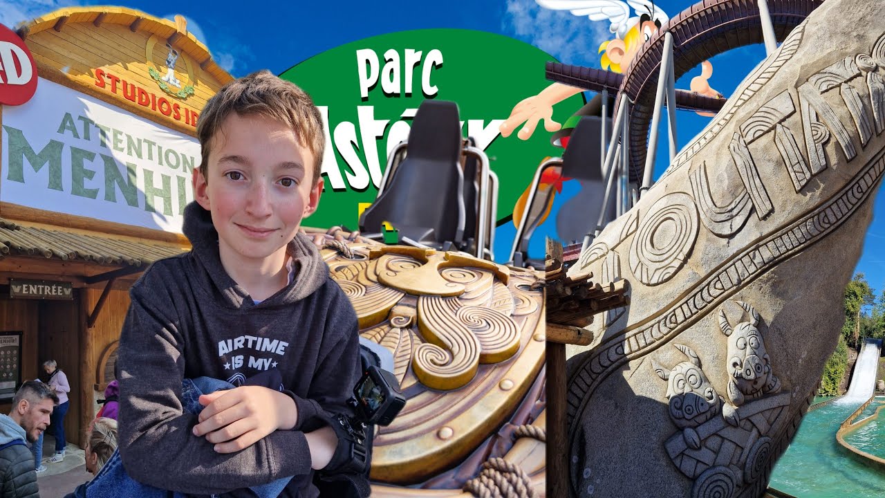 Superbe début de saison au Parc Astérix !!#vlog #onride#themepark #parcasterix