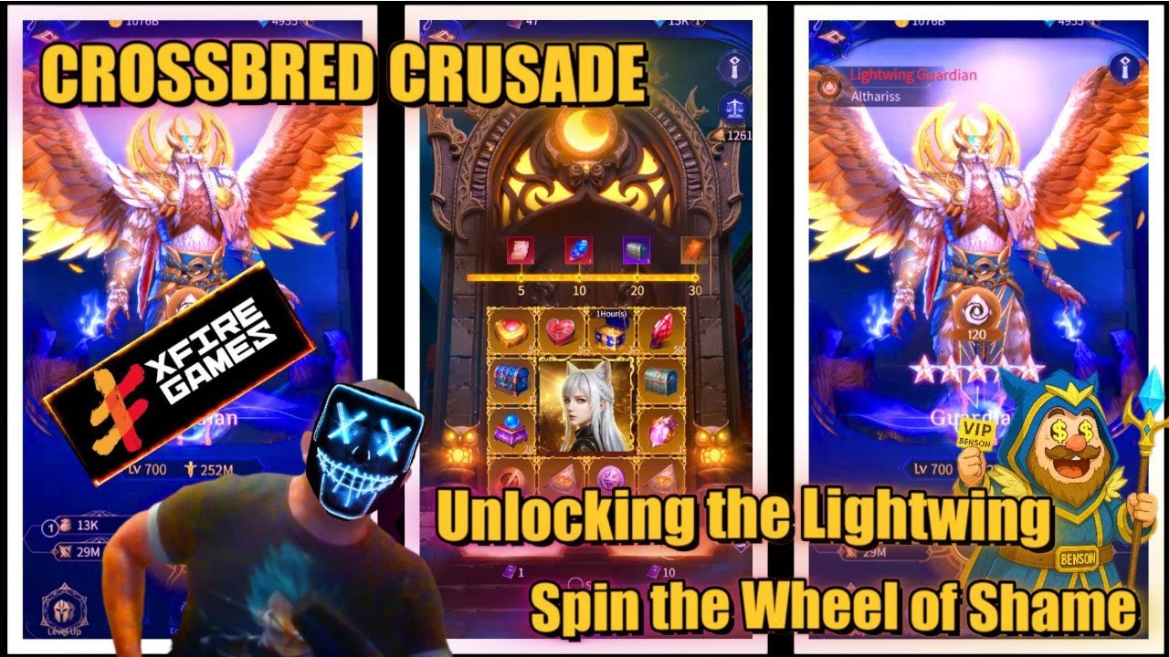 Legacy of Litha's  LightWing Guardian event, 145 Spins, Vigor Trick and Convergence Requirement