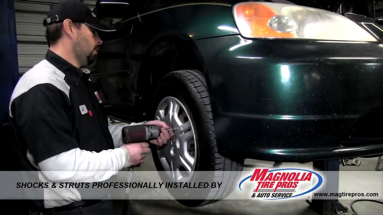 Replacement of Front Complete Strut Assemblies on a 2002 Honda Civic I SENSEN Shocks & Struts