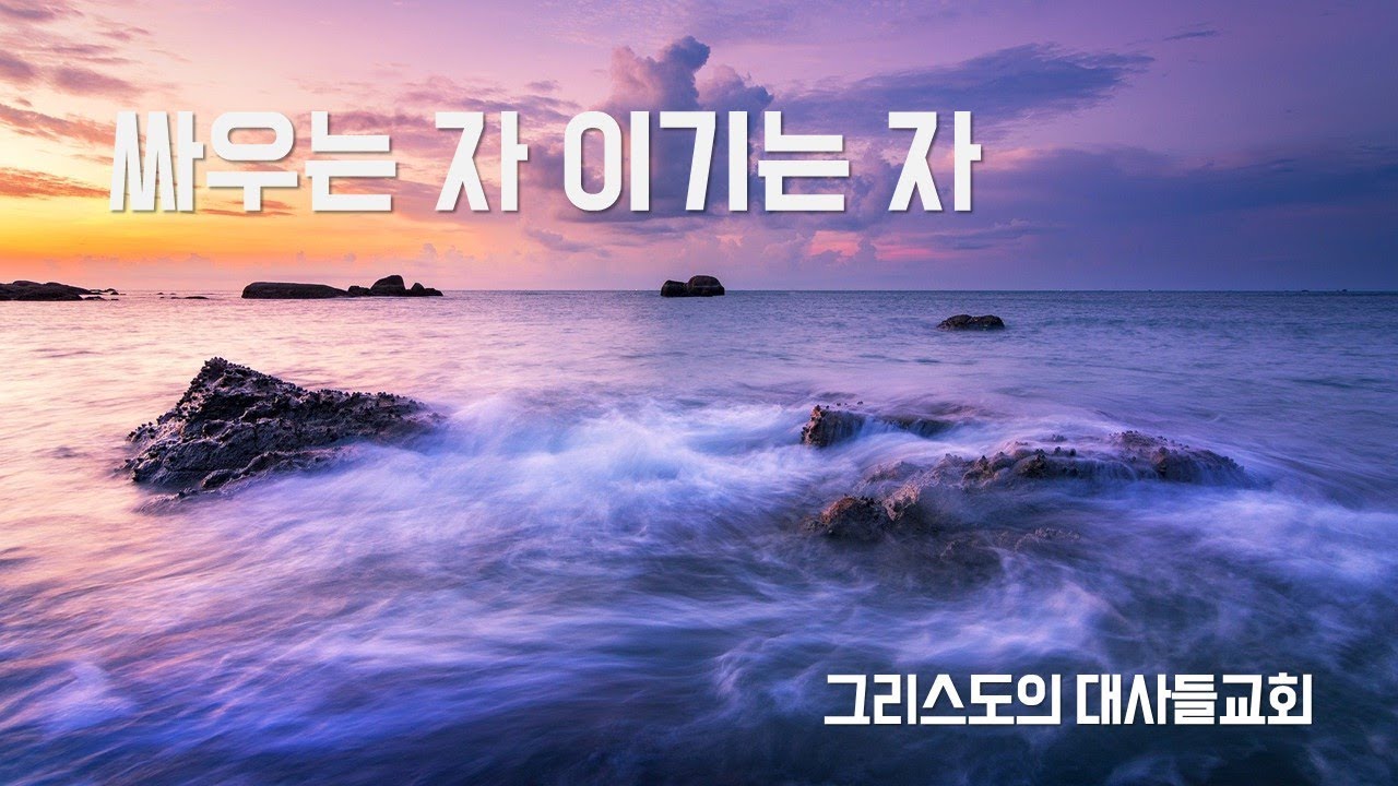 싸우는 자 이기는 자