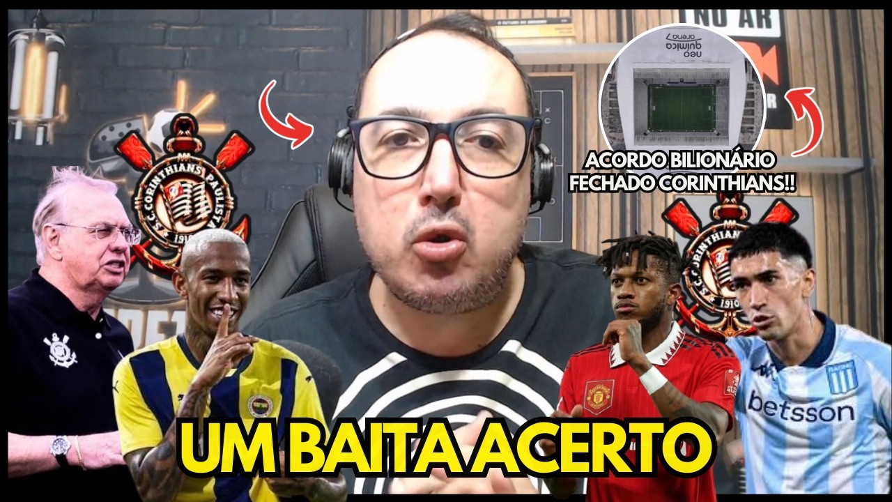 🚨 CRAQUE CHEGANDO NO CORINTHIANS??BAITA ACERTO DO PRESIDENTE!!CHICO TRAZ NOTÍCIA FRESQUINHA DO TIMÃO