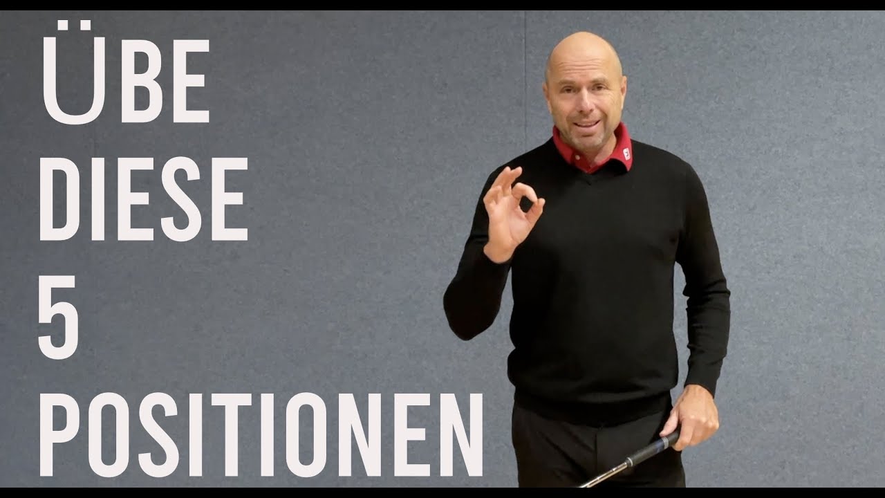 Übe diese 5 Merkmale eines professionellen Golfschwungs : Wintertraining, Teil 3