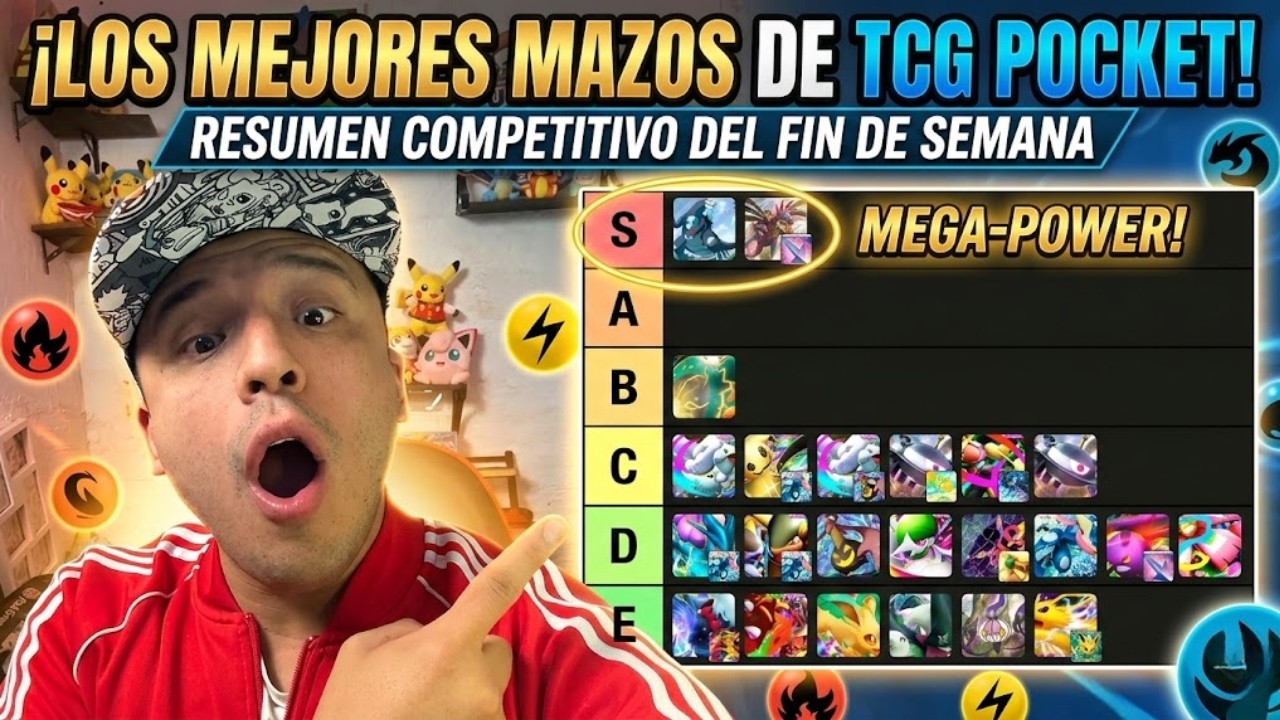 ¡EL ROMPE METAS! Los mejores mazos de Pokémon TCG Pocket este fin de semana