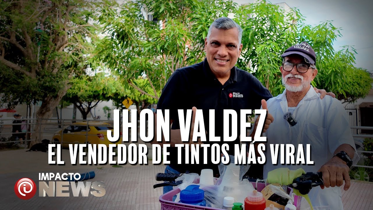 Jhon Valdez, el vendedor de tintos más viral