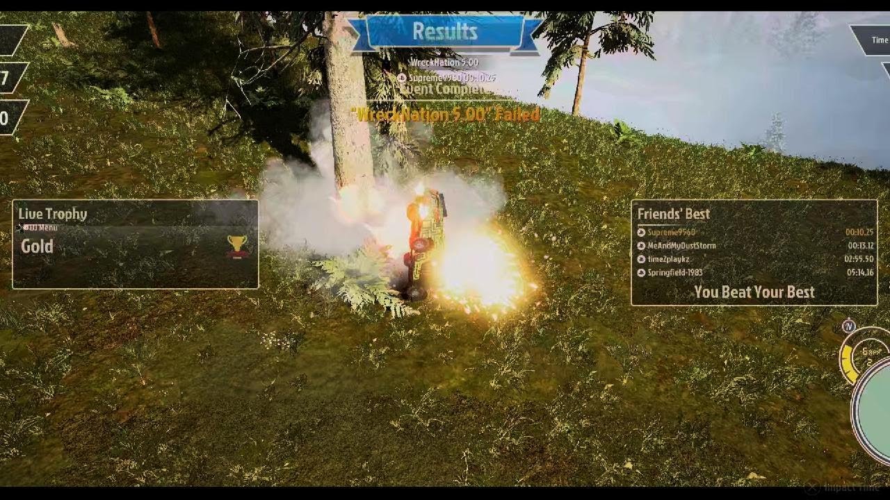 Wreckreation 5.0 10.25 Random Bug With Race