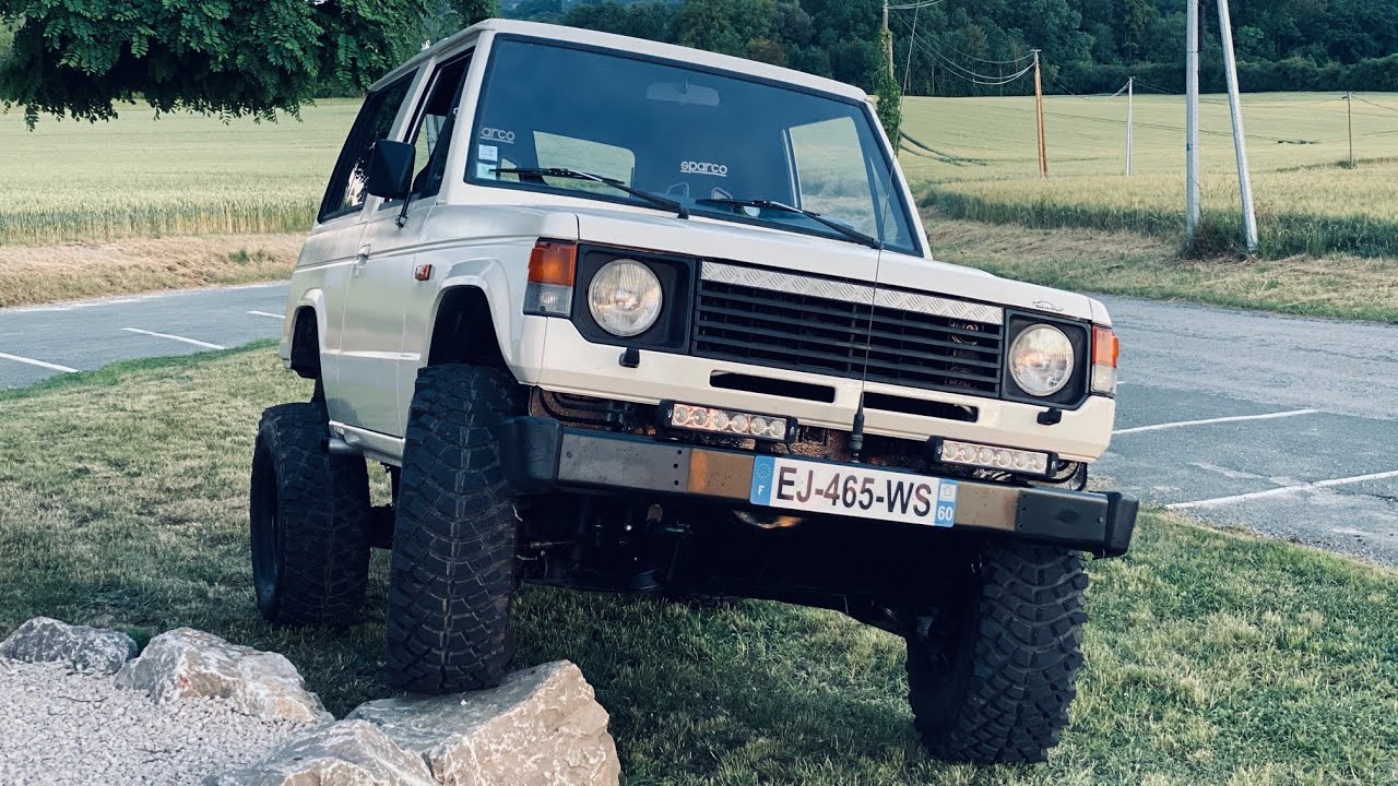 Mon 4x4 Mitsubishi Pajero MK1 préparé Offroad