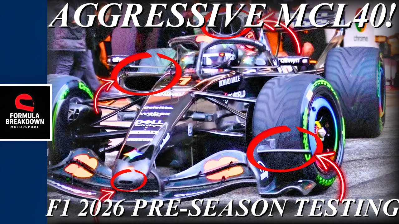 Что мы узнали из предсезонных тестов McLaren MCL40 в Формуле-1