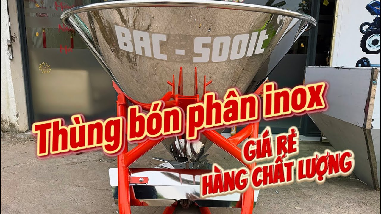 Tại sao chon thùng bón phân của công ty bình an, nó có rãi được bột vôi, lân npk có hiệu quả không