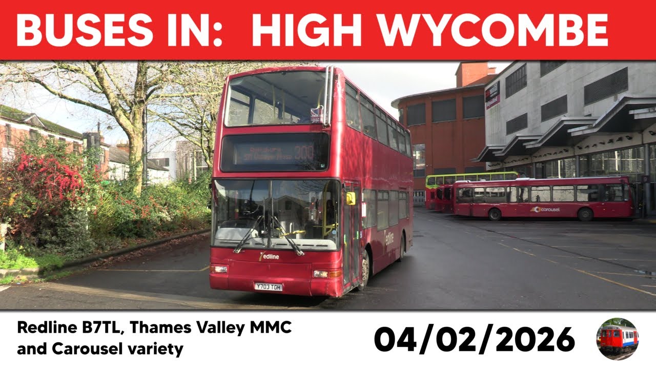 Buses in High Wycombe 04/02/2026