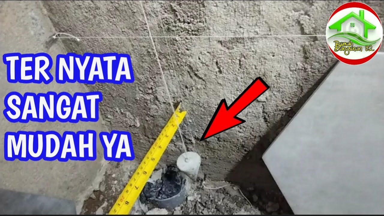 CARA PASANG BENANG KERAMIK DINDING KAMAR MANDI YANG MUDAH DAN CEPAT