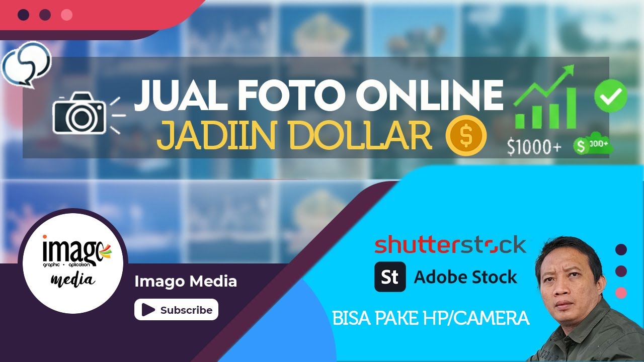Jualan Foto di Internet: Panduan Shutterstock & Adobe Stock 2026 Dari Awal Sampai Mahir