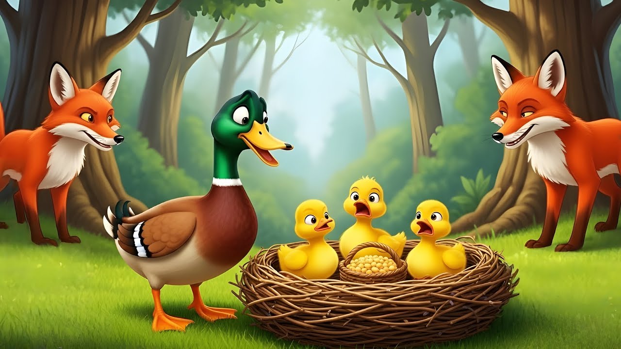 Duck and Her Ducklings in Danger ☠️ | Episode 10 | Emotional Story | Forest Stories