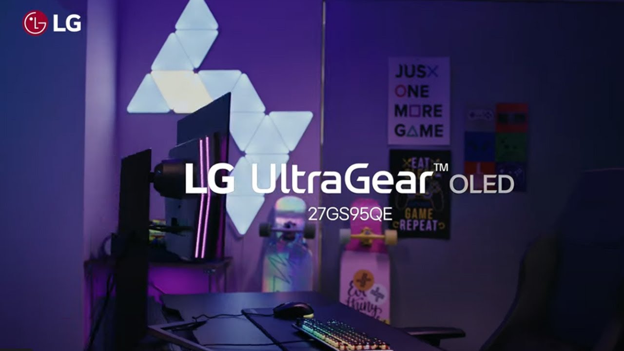 LG UltraGear&trade; OLED: 27GS95QE-B 27'' 27