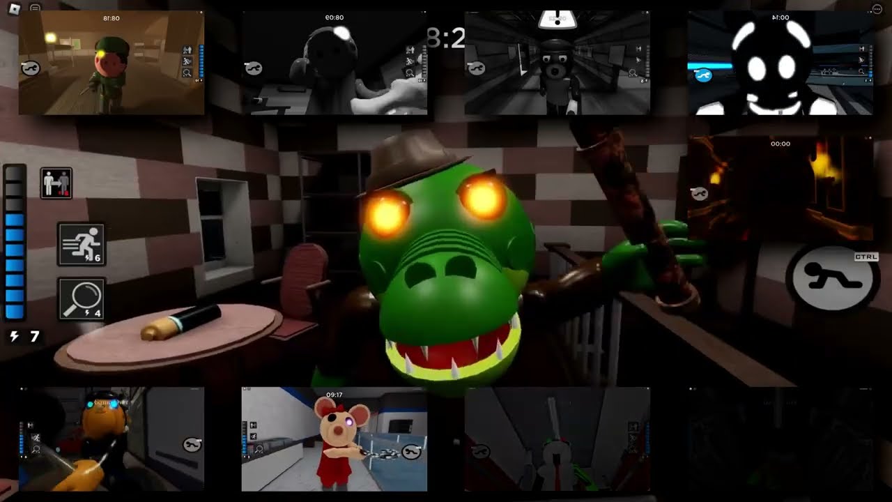 [V4] Roblox Piggy Jumpscares | Sparta Quest for Perfection Ginger Remix