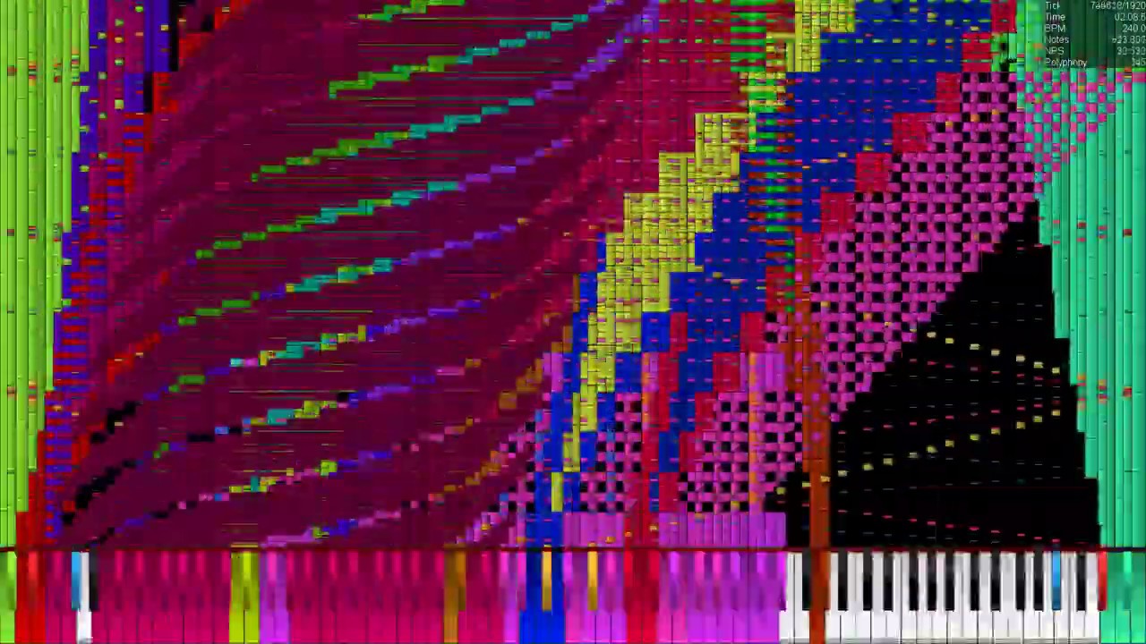 [Black MIDI] Jingle Bells 24.4Million