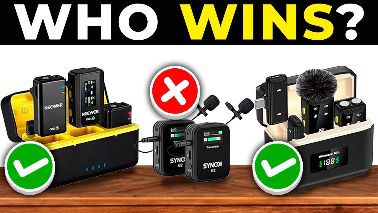 TOP 5 BEST WIRELESS LAVALIER MICROPHONES 2026 | AFFORDABLE LAVALIER MICROPHONES on AMAZON