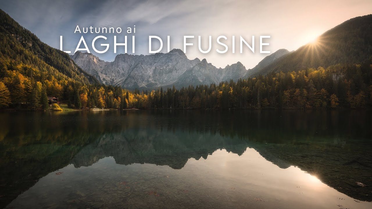Autunno ai LAGHI DI FUSINE! Che posto meraviglioso!!! Vlog fotografia di paesaggio