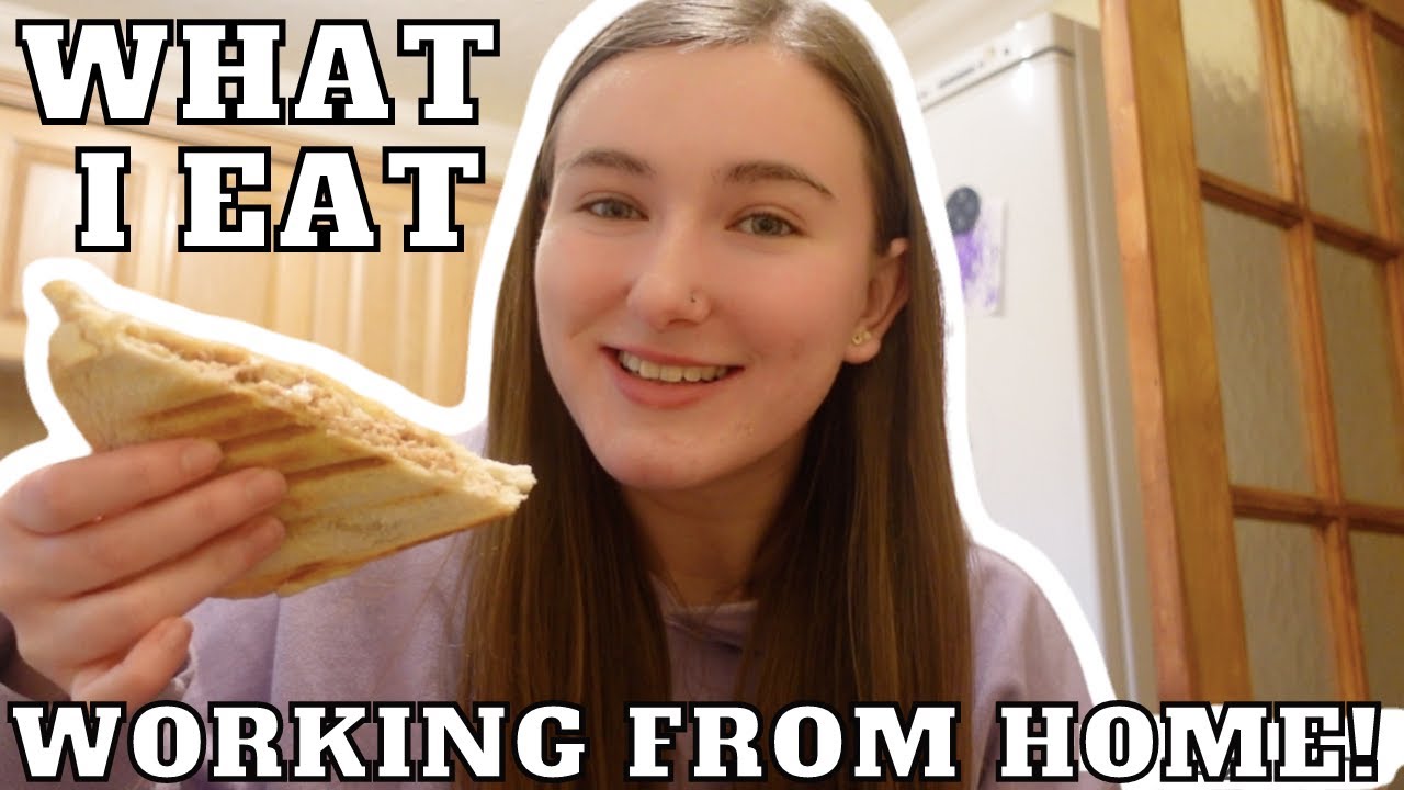What I Eat in a Day Whilst Working from Home!