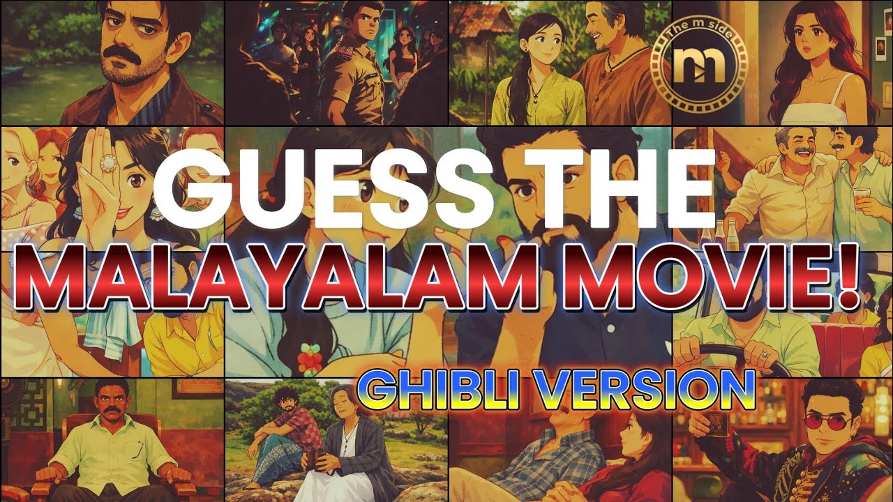 Guess the Movie from Ghibli-Style Visual