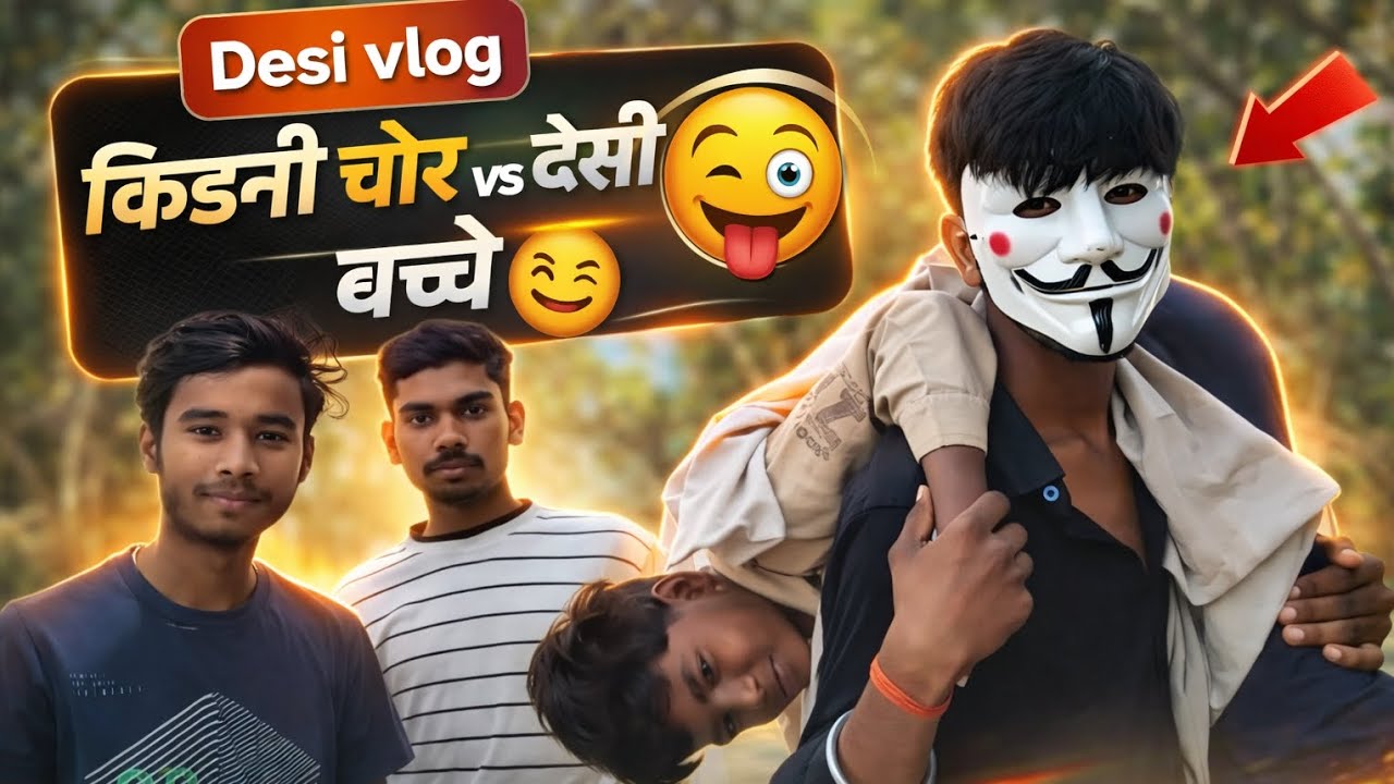 किडनी चोर VS देसी बच्चे 😂 | Desi Comedy Vlog
