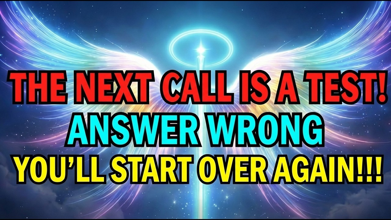 🔴Chosen One The next call you get is a test—answer wrong and you restart the lesson
