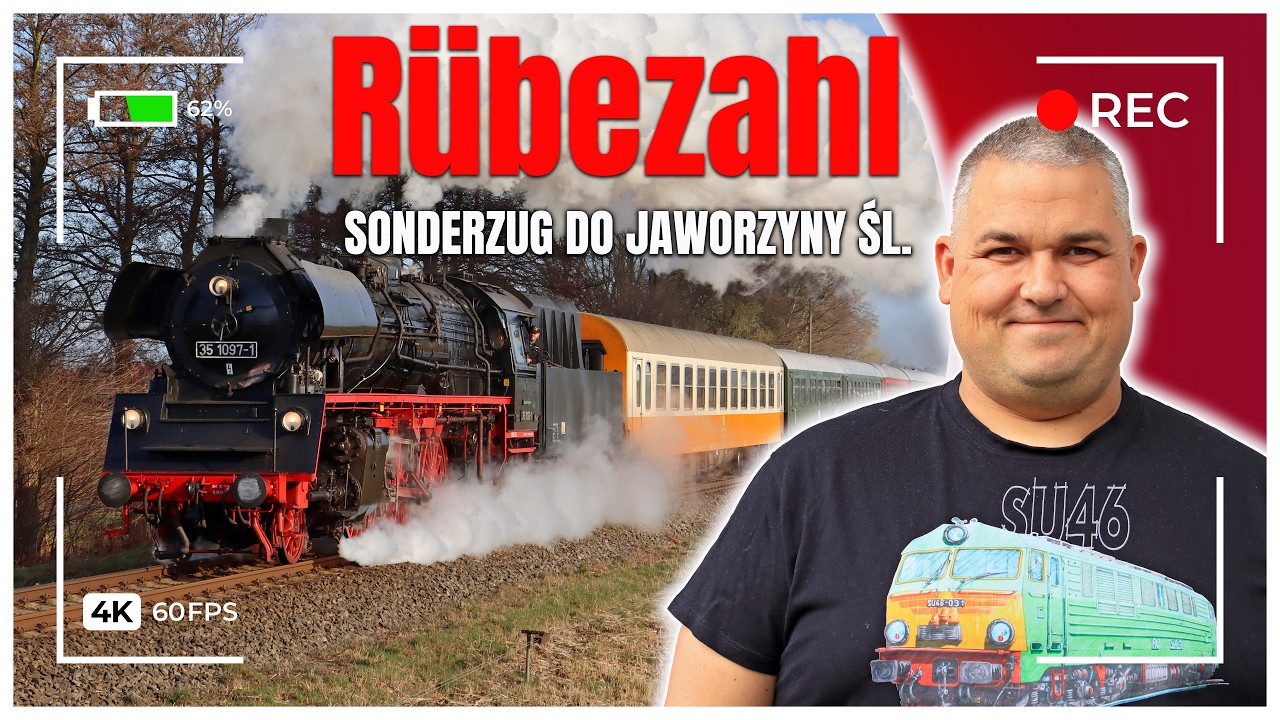 [4K] &bdquo;R&uuml;bezahl&rdquo; - niemiecki Sonderzug do Jaworzyny Śląskiej