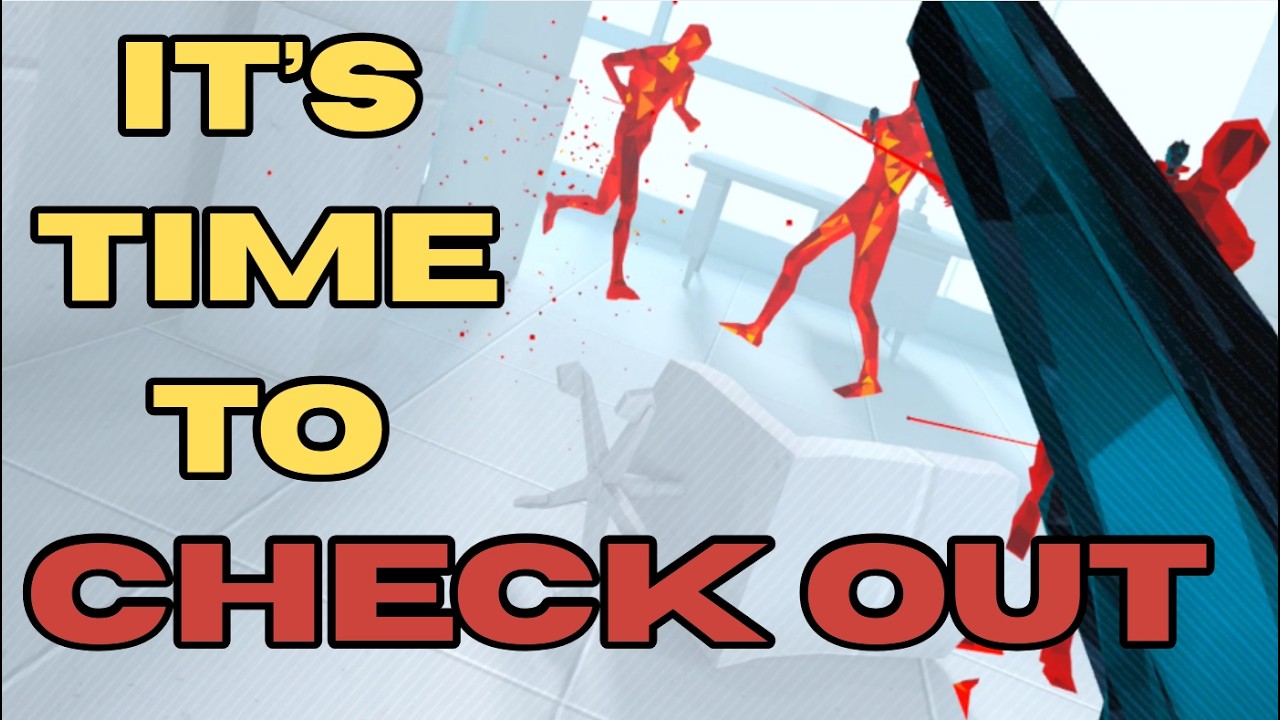 Defeating 200+ Enemies on Endless Mode - Hotel Lobby - Superhot VR