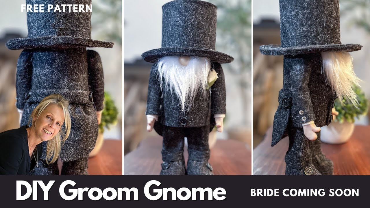 DIY Wedding Groom Gnomes: Say 