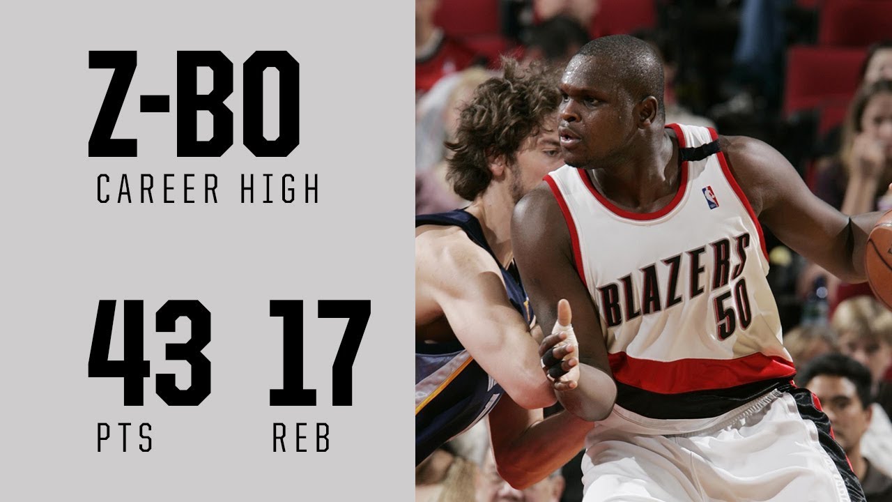 Throwback: Zach Randolph Scores Career High 43 Points (and 17 rebounds) vs. Memphis